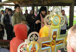 Крестный ход вокруг Пскова 15 мая 2012 года
