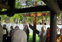 Крестный ход вокруг Пскова 15 мая 2012 года